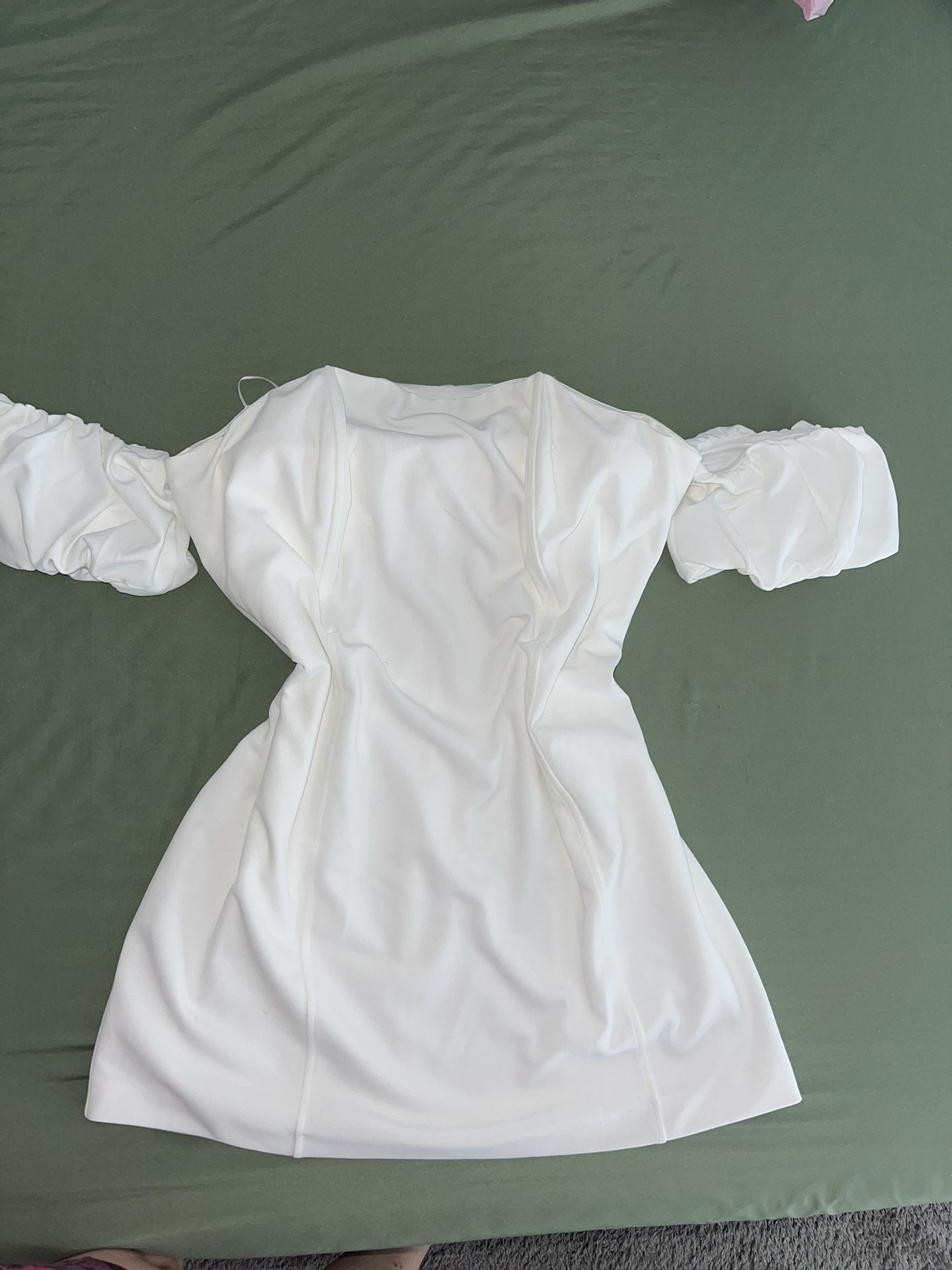 White Bow Dress 