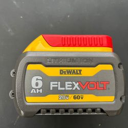New Dewalt 60v Flexvolt Battery 6.0ah