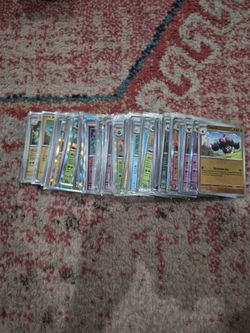 100+ sleeved holos and reverses