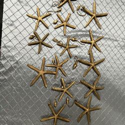 Gold starfish