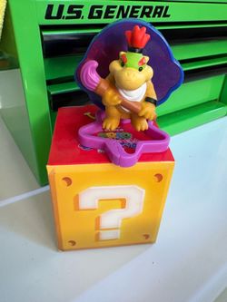 Super Mario Movie 2023 Lemmy Koopa McDonald’s Happy Meal Toy w/ Block