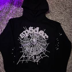 Black Sp5der Hoodie 