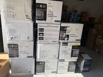 BULK / WHOLESALE DEAL! Brand New 32QT Air Fryer Toaster Ovens (21-in-1)