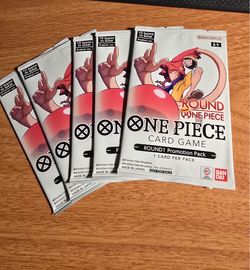 One Piece x Round 1 Promo Packs