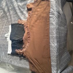Women's Tops Bundle – Brown and Black and White