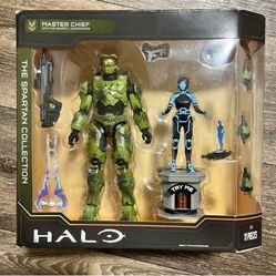 Collectible Halo Spartan Collection Master Chief and AI Figure Set