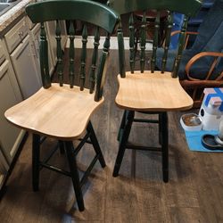 Wood Bar Stools 