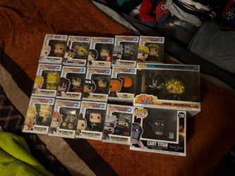 Funko Pop Lot Naruto Yu Gi Oh