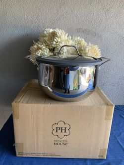 OLLA DE 7.5QT. CON TAPA COLADORA CON TERFLON PRINCESS HOUSE 🏡 💲95.00🕊