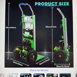 Electric Stair Climbing Dolly 900lbs Max Load Capacity