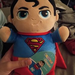 Jazwares Hugmees Original By Squishmallows DC Superman 10" Plush NEW NWT