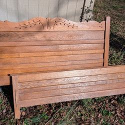Solid Wood Headboard/Footboard