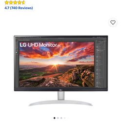 LG 27” Monitor 4K UHD 60Hz