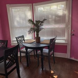 Blue Dining Table $55