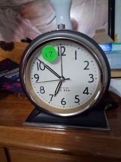 Big Ben Westclock Manual Alarm Clock
