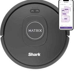 Shark Matrix Robot Vacuum for Carpets and Hardfloors with Self-Cleaning Brushroll and Precision Mapping RV2310