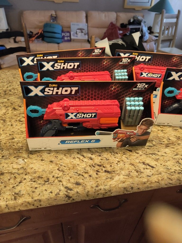Zuru X Shot Reflex 6 Dart Foam Dart Blaster
