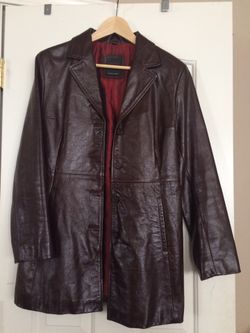 Rogue brown leather jacket