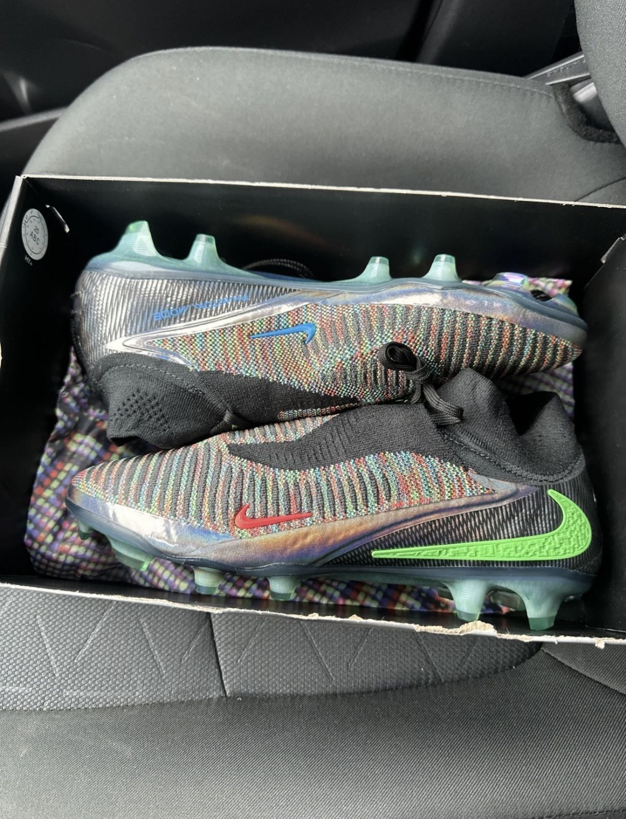 Nike Phantom 6 High Elite FG EA Sports FC Multi Color Bright Crimson HQ2330-900