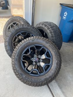 Trx wheels and tires