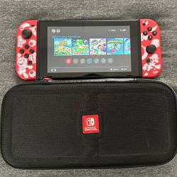 Nintendo Switch With Case