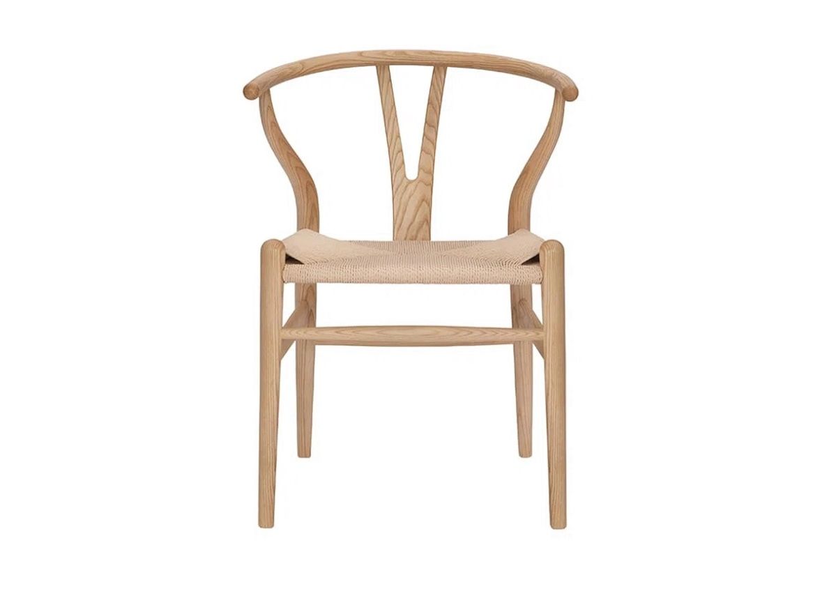 Mid-Century Solid Wood Dining Chair -6 Total 