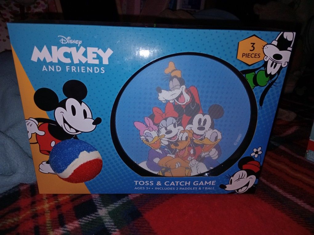 Mickey Friends Toss Catch Game 
