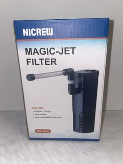 NICREW -Magic Jet Filter For Small Aquariums (Mini Filter)