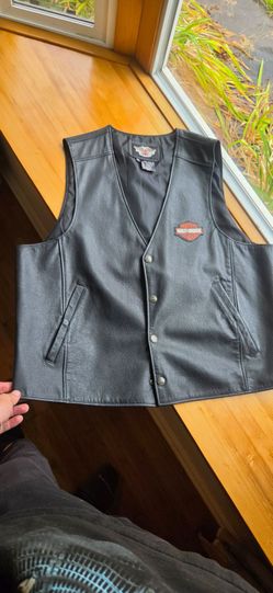 Harley Davidson 2XL leather vest