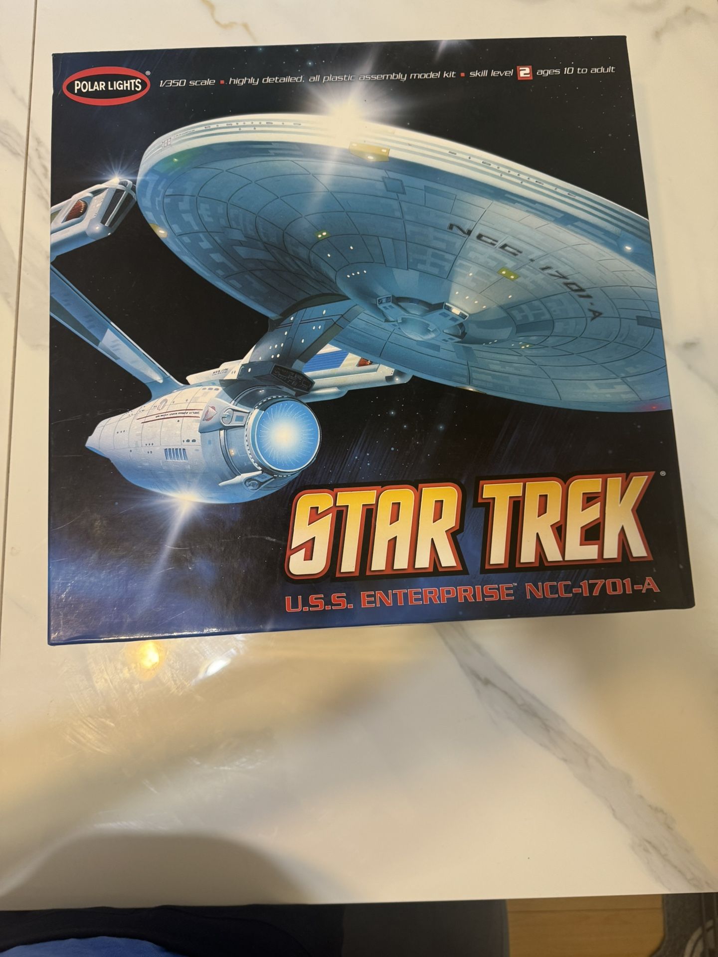 Polar Lights Star Trek 1/350 Scale U.S.S. Enterprise NCC-1701-A Model Kit 2009
