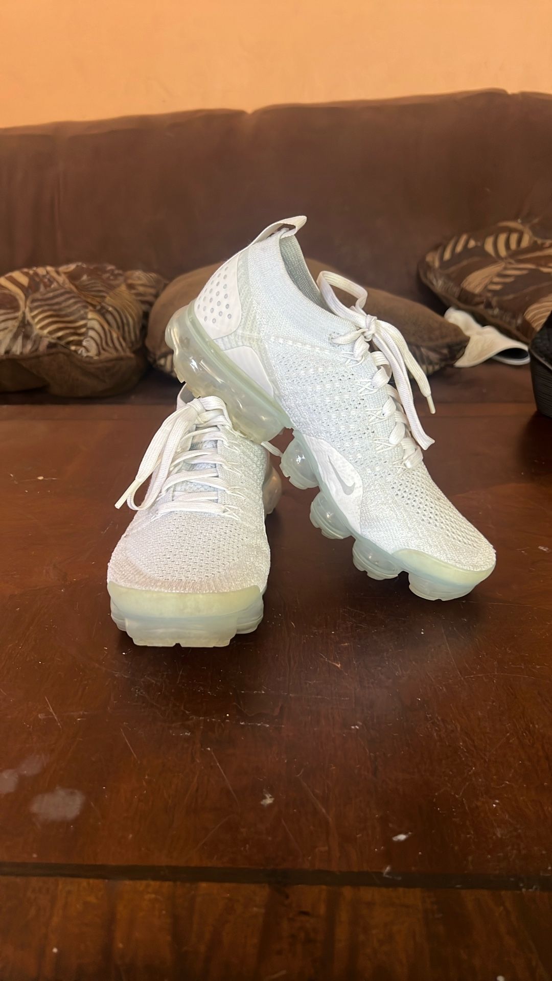 Nike Air VaporMax Flyknit White Pure Platinum