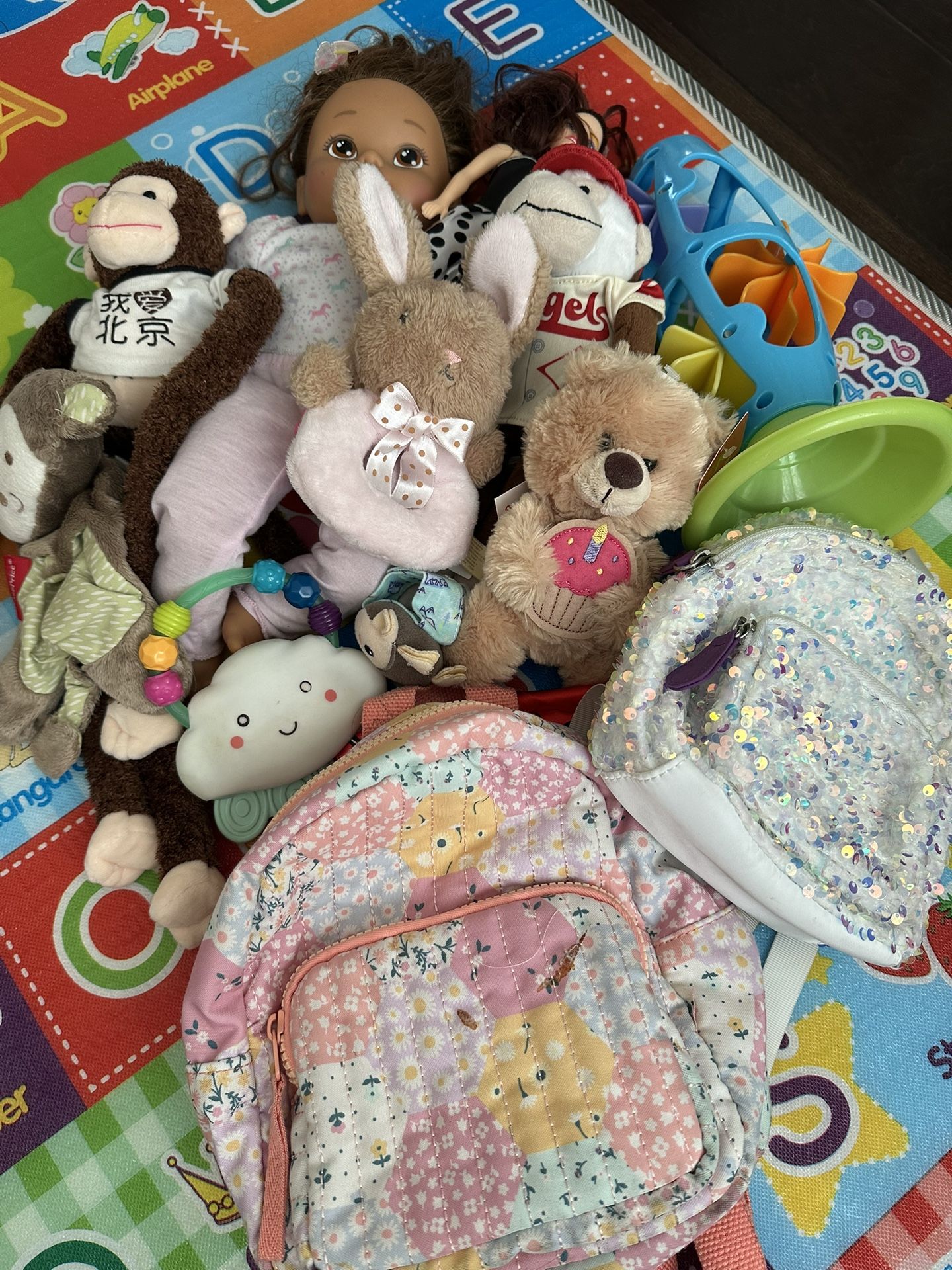 Kids Toys Mini Backpack Stuffed Animals Free