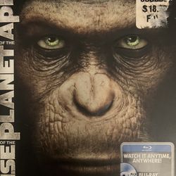 RISE Of The PLANET Of The APES (Blu-Ray + DVD + Digital-2011)