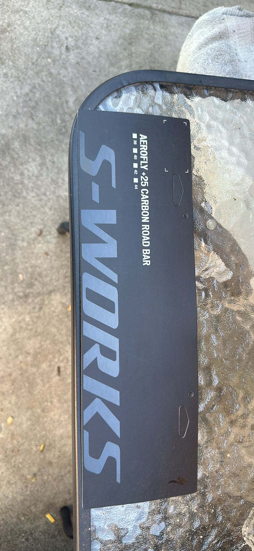 S- Works Aerofly +25 Carbon Road Bar Size 40