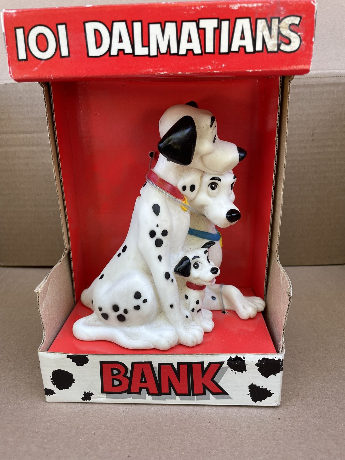 Vintage Walt Disney 101 Dalmatians Rubber Bank Happiness Express Inc
