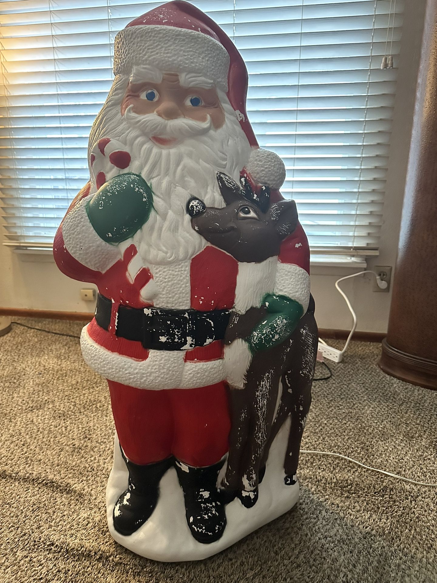 VINTAGE Santa Blow Mold 🎅🎄