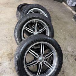 20 inch ford f150 expedition navigator rims wheels 6x135 285/50/20 Goodyear eagles 285/50/20 Goodyear Tires 