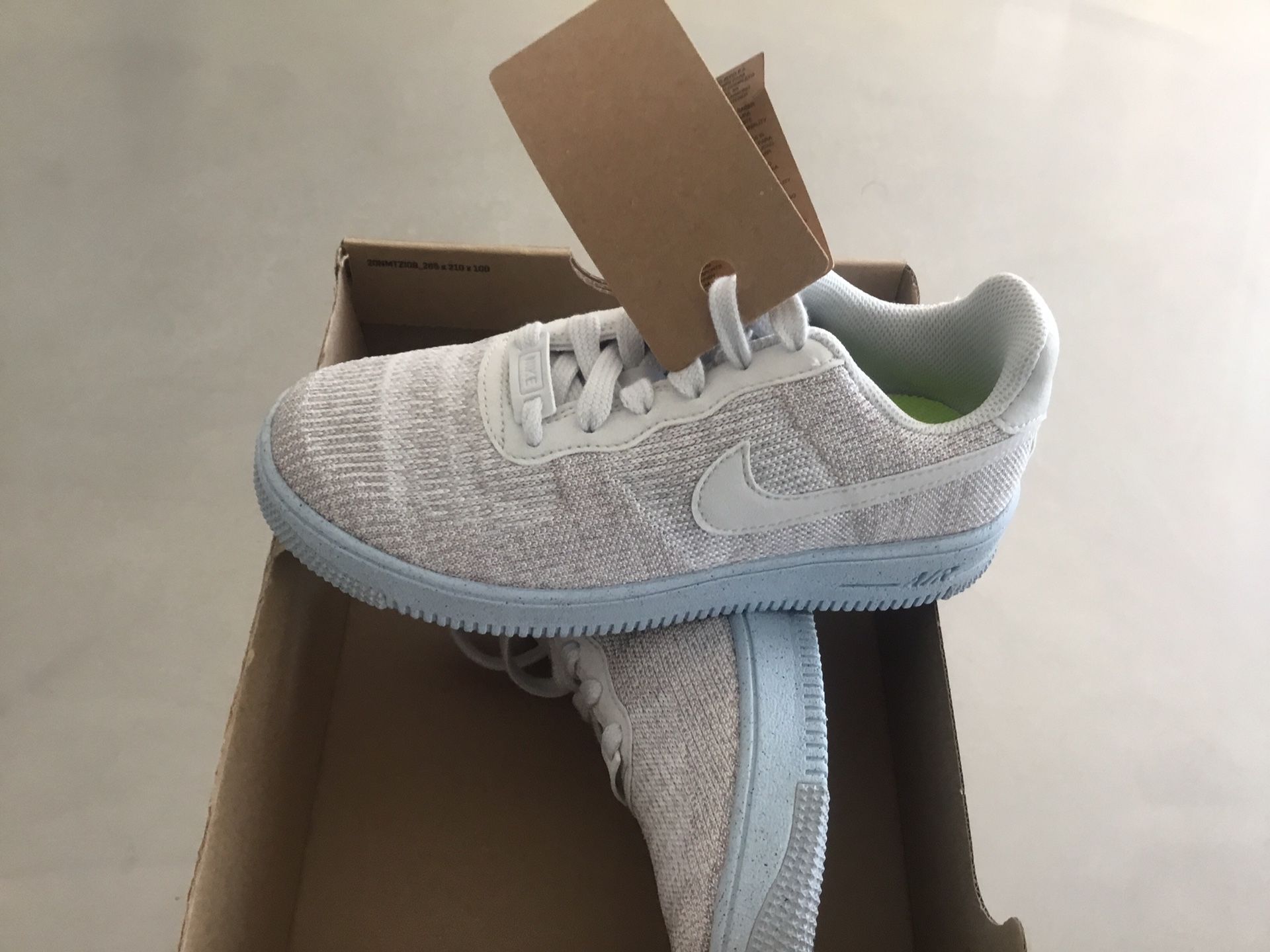 New Kid’s Nike AF1 Crater Flyknit size 4Y (size 5.5 Women’s)