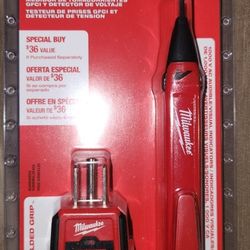 Milwaukee Fuel Electricians GFCI Tester Voltage Detector 