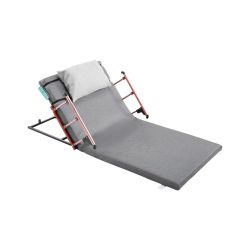 Electric Lifting Backrest for Bed, 300 lbs Capacity, 4-68° Adjustable Lifting Bed Backrest, with Folable Guardrail & Headrest, Machine Washable,