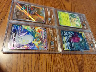 Pokemon graded Japanese TAG cards