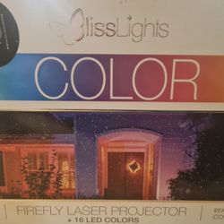 NIB BLISS BLUE FIREFLY LUGHTS