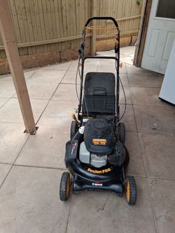 Good working mower $80