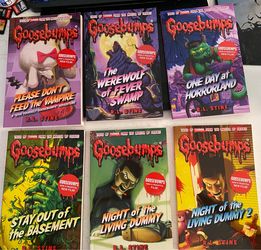 21 Goosebumps books