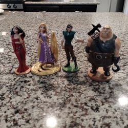 tangle figurines 4 set 3.5 inches