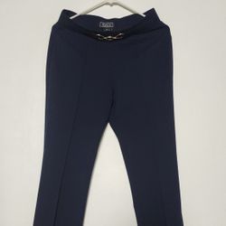 NWT NYCC Women's Navy Black Pants Size 10
