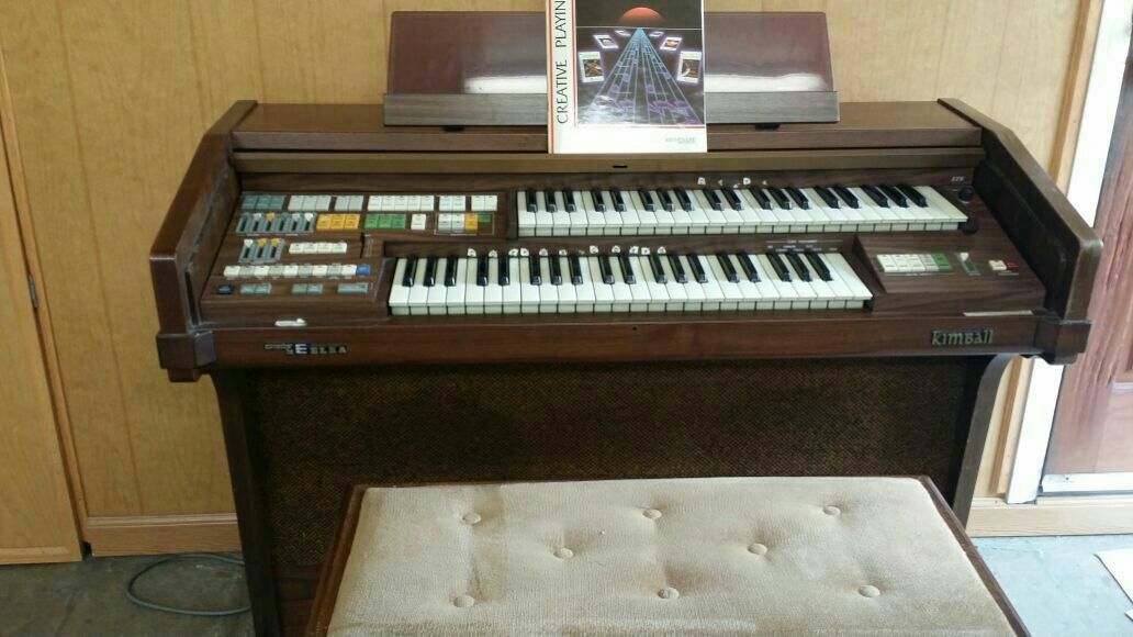 Kimball - Elka EP 8 Organ (bench and music book included)