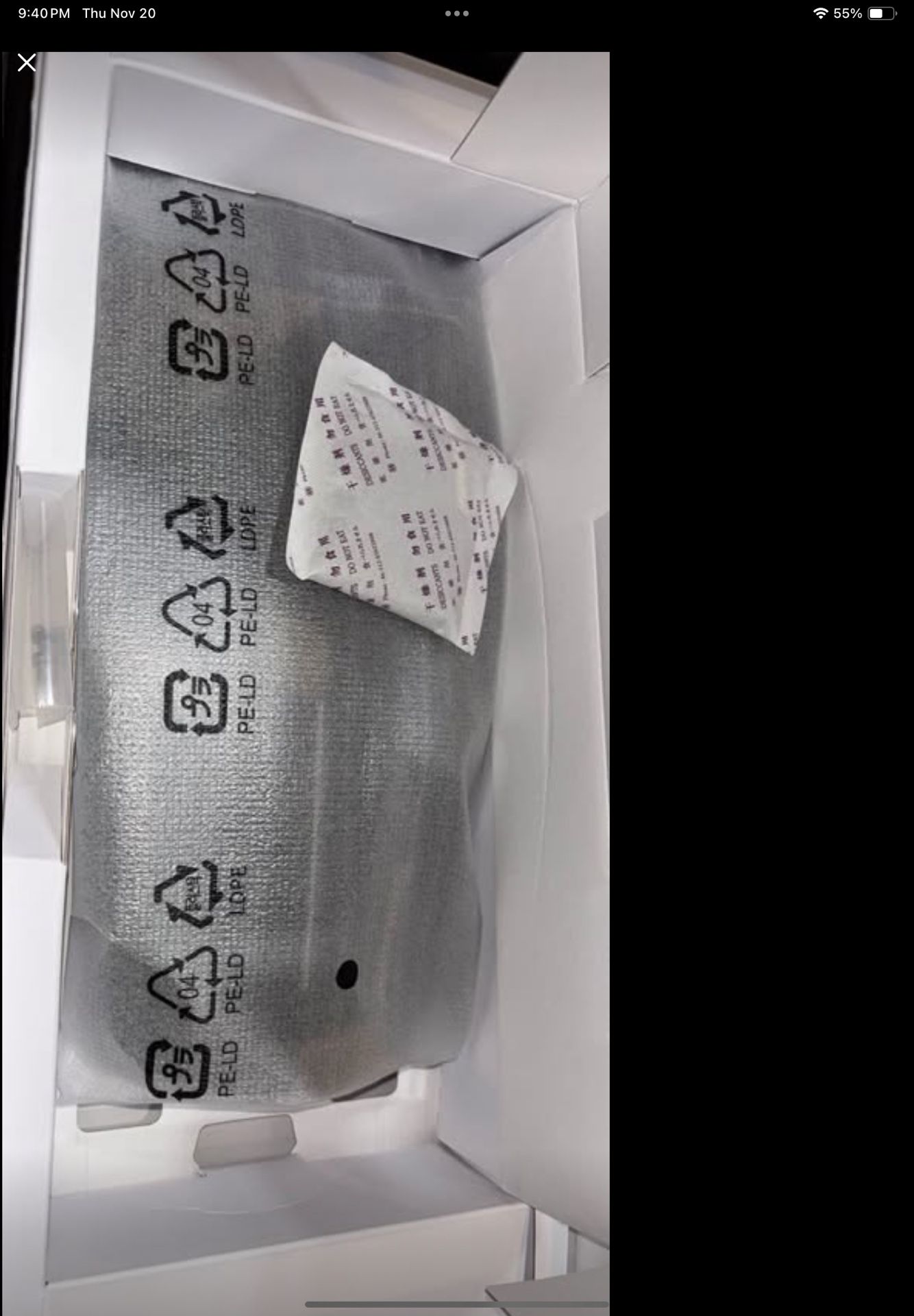 Black glass Tesla Wall Charger Face Plate