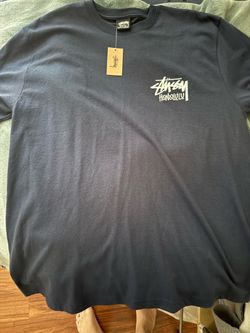 Stüssy Honolulu Navy T-Shirt with Tags