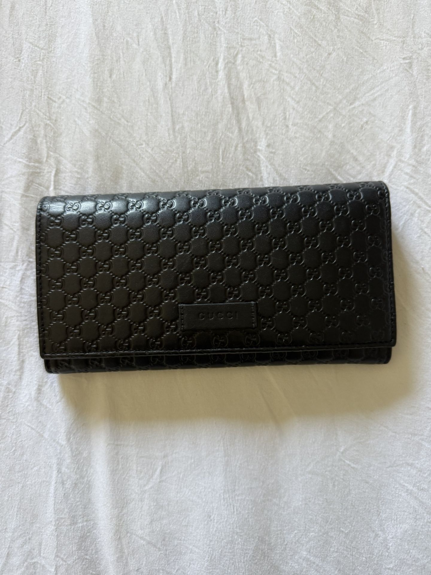 Authentic Black Gucci Wallet